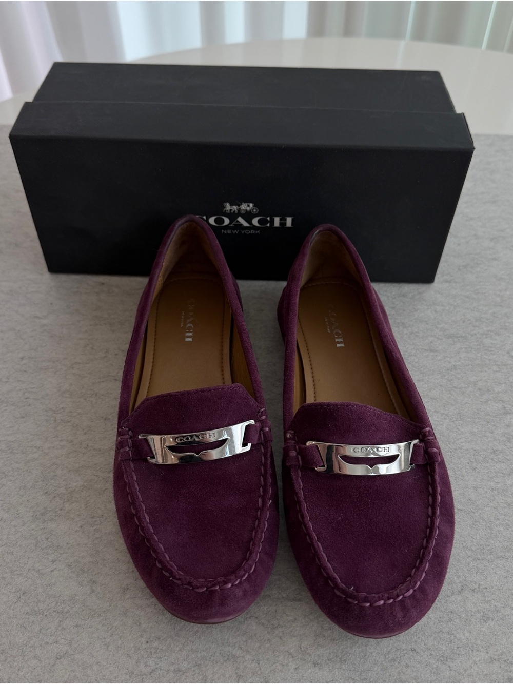 Coach Suede Loafers / Flats